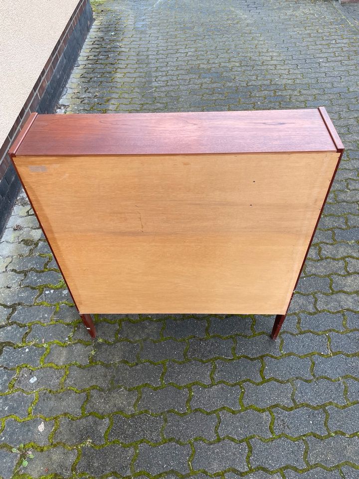 ◤ Nils Jonsson Tørring Møbler Teak Sekretär Teakholz Schreibtisch Büro Vintage Retro Kommode anrichte Desk mid Century Dänisch Design Danish 50er 60er 70er Sideboard Schrank in Berlin