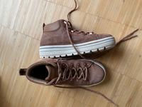 Skechers Leder Suede Boots Plateau Platform Gr. 37,5 Bayern - Arnstein Vorschau