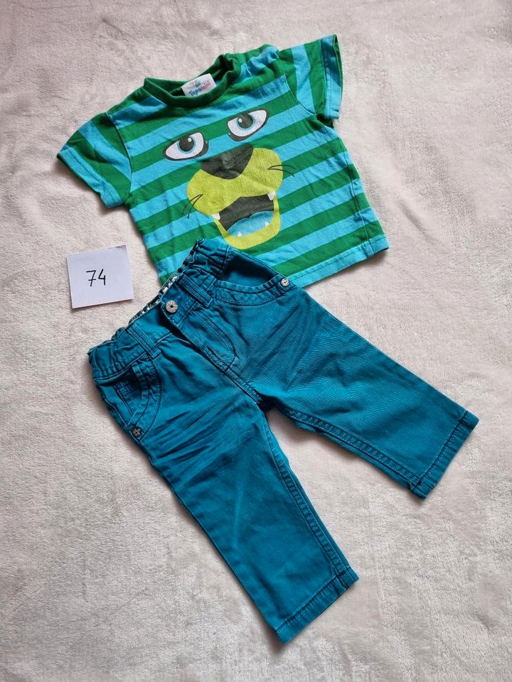 Süßes Kinderset Größe 74 Hose und Shirt in Haltern am See