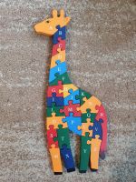 Buchstaben und Zahlen Puzzle aus Holz Giraffe Leipzig - Leipzig, Südvorstadt Vorschau