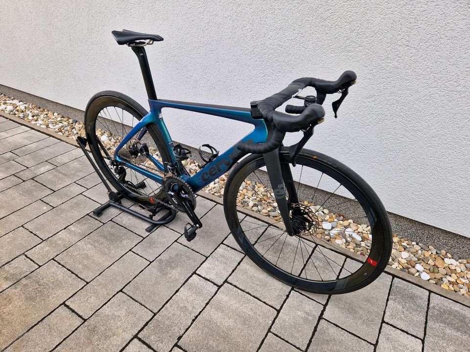 Cervelo S5 Rahmen Set  51cm Chameleon Blue. in Groß-Gerau