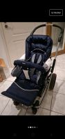 Dunkelblauer Emmaljunga-Kinderwagen mit Buggy-Aufsatz Rheinland-Pfalz - Winnweiler Vorschau