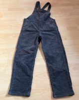 Latzhose Cord / Cordhose, H&M, 140, grau Bayern - Rosenheim Vorschau