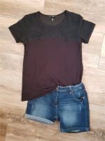 *Set* Gr 164 Jeans Shorts kurze Hose + T-Shirt Blusen-Shirt *H&M* Nordrhein-Westfalen - Mettingen Vorschau