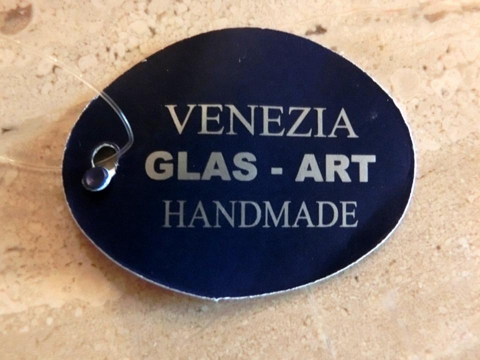 Venezia Kette, Herz, Glasschmuck & Blattgold in türkis Neu! in Eschweiler