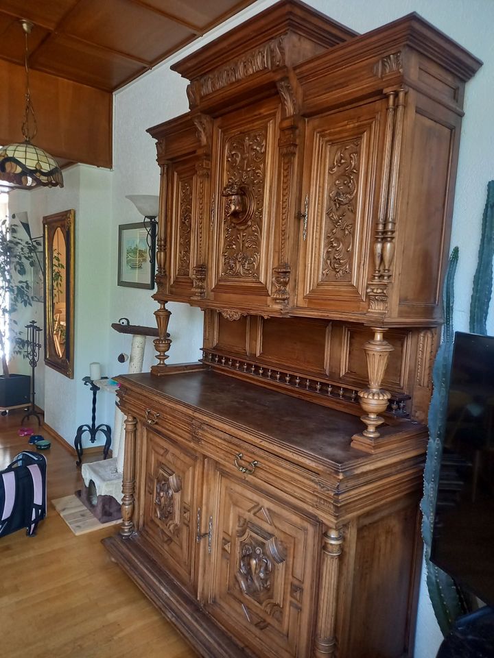 Bretonischer Buffetschrank, französisch, Sideboard, Eiche in Saarbrücken