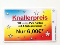 PVC Karten weiß mit 4-farbigen Druck Schleswig-Holstein - Börnsen Vorschau