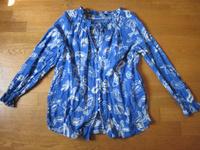 Zara Bluse blau Gr S Frankfurt am Main - Berkersheim Vorschau