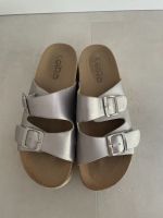 Keira Sandalen 36 Plateau platin Silber Flieder Baden-Württemberg - Kornwestheim Vorschau