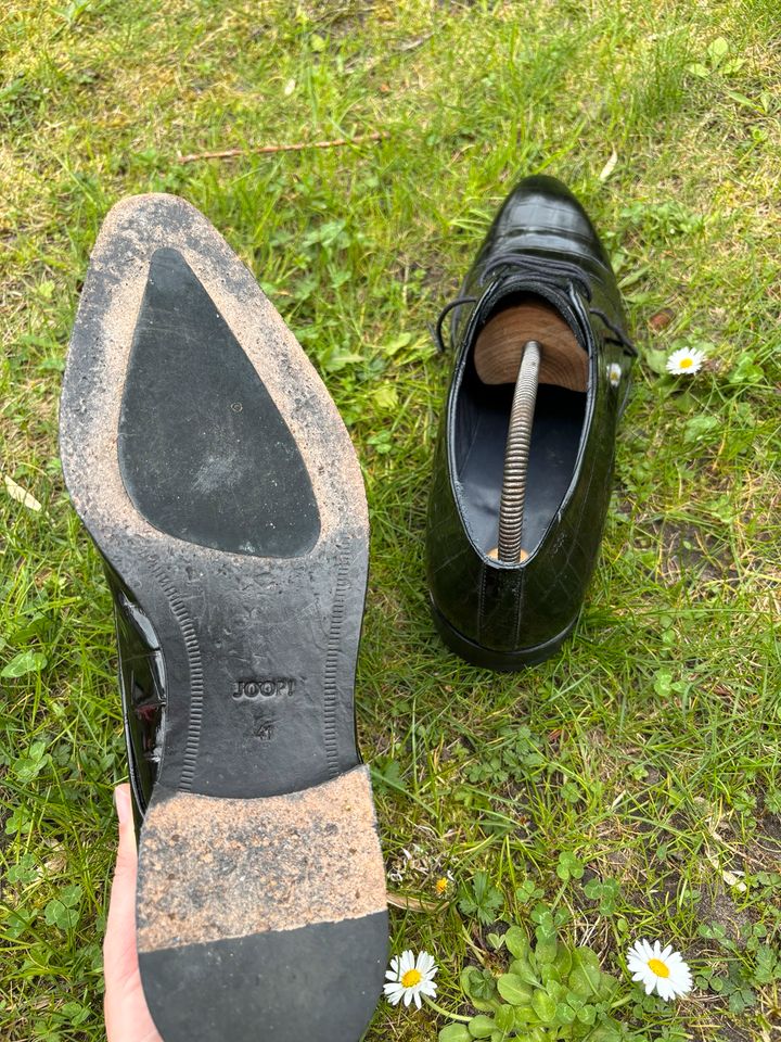 Joop Anzugschuhe Lack Businessschuhe Lederschuhe Gr. 41 wie neu in Berlin