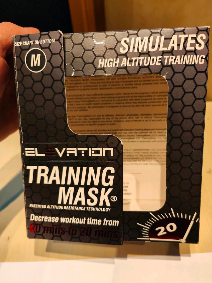 Elevation Training Mask gr M Höhentraining wie Phantom in Duisburg