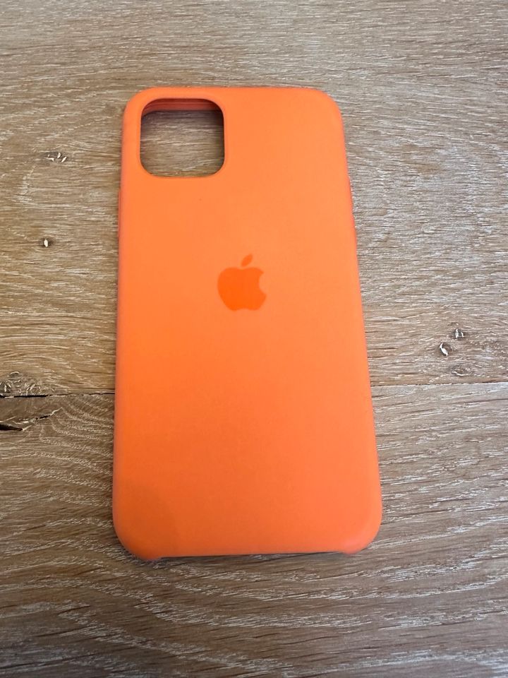 Hülle iPhone 11Pro orange Silikon in München