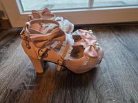 Hime Lolita schuhe Gr. 36,5 cosplay lolita gyaru kawaii Bayern - Hitzhofen Vorschau