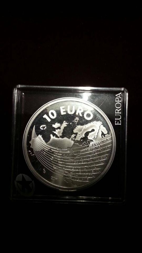 10 Euro Spanien EU-Erweiterung 2004 PP in Halle