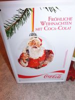 BLECHSCHILD COCA COLA "FRÖHLICHE WEIHNACHTEN" 21x15cm Baden-Württemberg - Dettingen an der Iller Vorschau