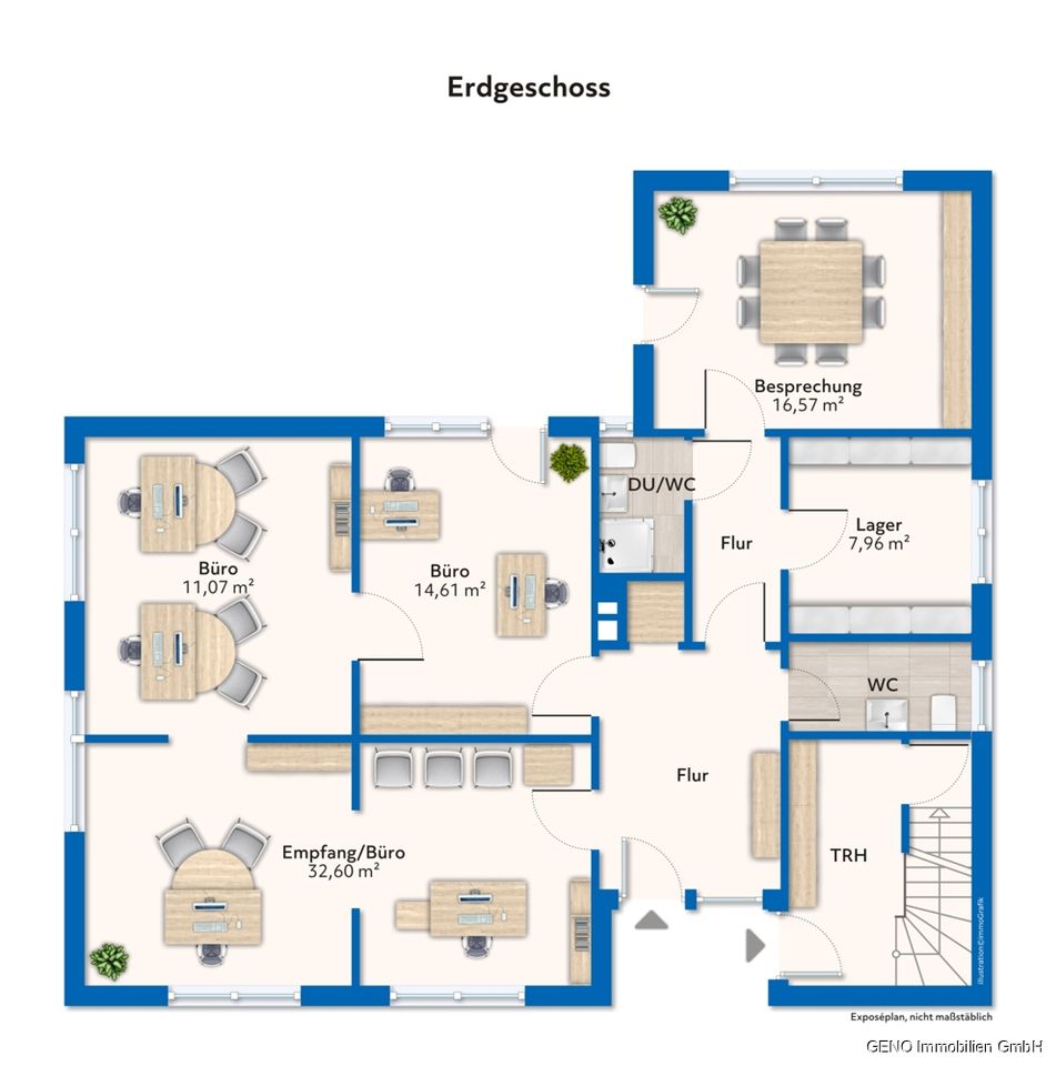 RESERVIERT: Vermietetes Büro- und Wohnhaus in Delmenhorst-Bungerhof! in Delmenhorst