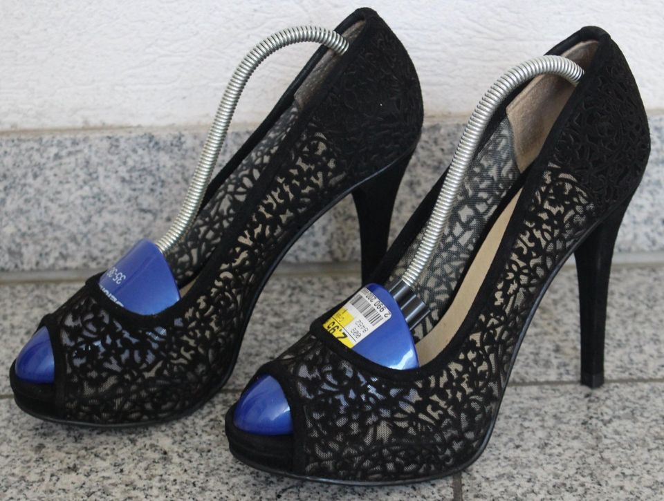 Pumps / High Heels ~ BUFFALO London ~ Gr. 38 ~ schwarz ~neuwertig in Hürth