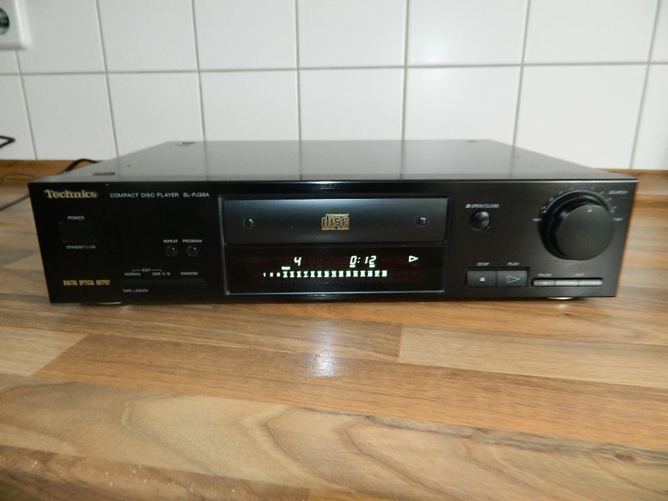 wertiger CD Player  TECHNICS SL  38 , Digitaloutput Jogshuttle in Berlin