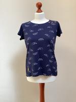 Maritimes T-Shirt mit Booten in blau, Größe 34/36 Bayern - Sugenheim Vorschau
