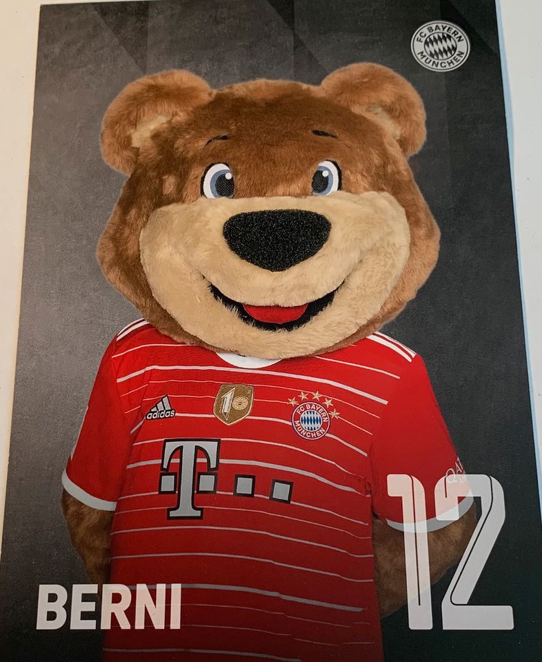 FC Bayern München FCB Autogrammkarte Berni Unsigniert in Berlin