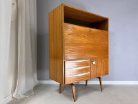 Franz Ehrlich für Deutsche Werkstätten Hellerau 60er 1967 Schreibschrank Sekretär Bücherschrank Holzregal helles Holz Mid Century DDR Design Designerschrank Büroschrank Schreibtisch Vintage Berlin - Mitte Vorschau