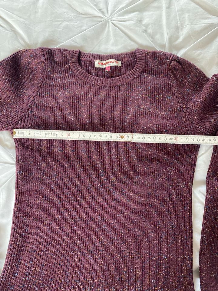 Kinder Strickpullover Glitzerfaden in Aachen