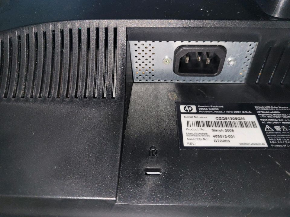 HP Monitor/PC  mit Hdmi kabel in Maintal