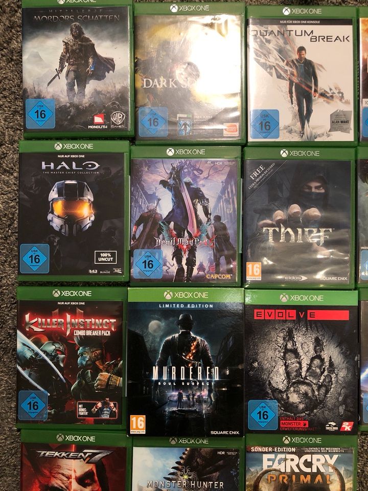 XBOX ONE BIG-Bundle, Konsole, 2 Controller, 26 Spiele in Hamburg