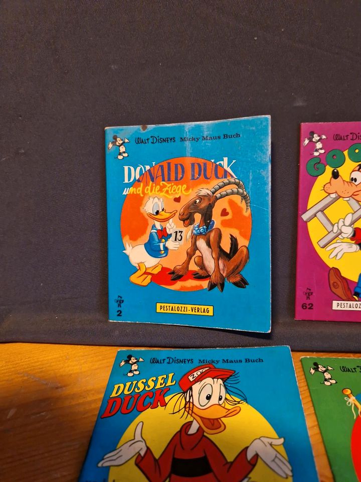 Alte Walt Disney Mini Bücher,Pestalozzi Verlag, 1,2,3,62,68,68,69 in Ibbenbüren