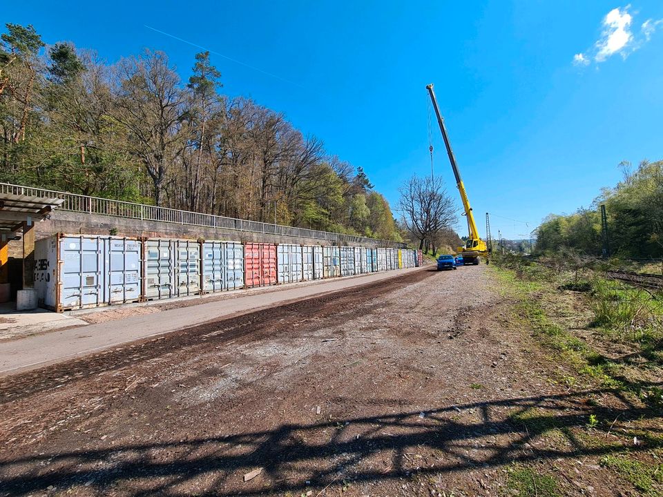 Lagerfläche in 20ft Seecontainer in Hochspeyer