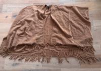 Hallhuber Cape/ Poncho aus Wolle in Cognac braun Wuppertal - Oberbarmen Vorschau