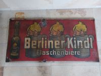 antikes Emailleschild Berliner Kindl Werbeschild 118cm x 58,5cm Bayern - Unterroth Vorschau