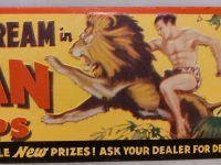 ALTES 1935 JAHRE BLECHSCHILD TARZAN USA WERBUNG MAN CAVE VINTAGE Niedersachsen - Langenhagen Vorschau