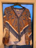 *Gina Benotti*elegante Bluse 44 bzw. XL blau-weiß-orange neuw. Baden-Württemberg - Künzelsau Vorschau