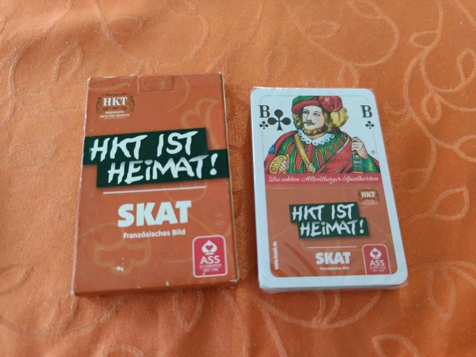 Kartenspiel Skat in Upgant-Schott