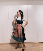Dirndlschürze MIDI-Länge Unikat Neu Gr. 34/36 Schürze Bayern - Bergen Vorschau
