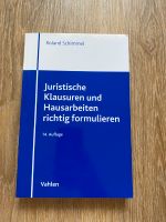 Juristische Klausuren und Hausarbeiten richtig formulieren Schwerin - Altstadt Vorschau