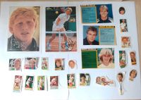 Aufkleber Autogramm Tennisspieler 80er Jahre u.a. Boris Becker Bayern - Stephanskirchen Vorschau