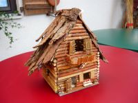 Weihnachten - Holzhaus inkl. Beleuchtung Handarbeit. Baden-Württemberg - Waldstetten Vorschau