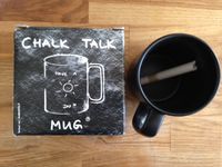 Schiefertafel slate Kreide Chalk Tasse Becher mug Berlin - Friedenau Vorschau