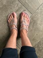 Rose‘ farbene Sandalen gr 41 Bremen - Blumenthal Vorschau