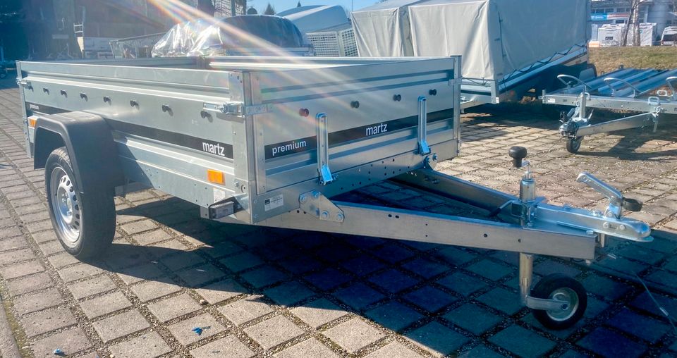 Anhänger Martz Premium 230 230x126x40 750kg in Edling