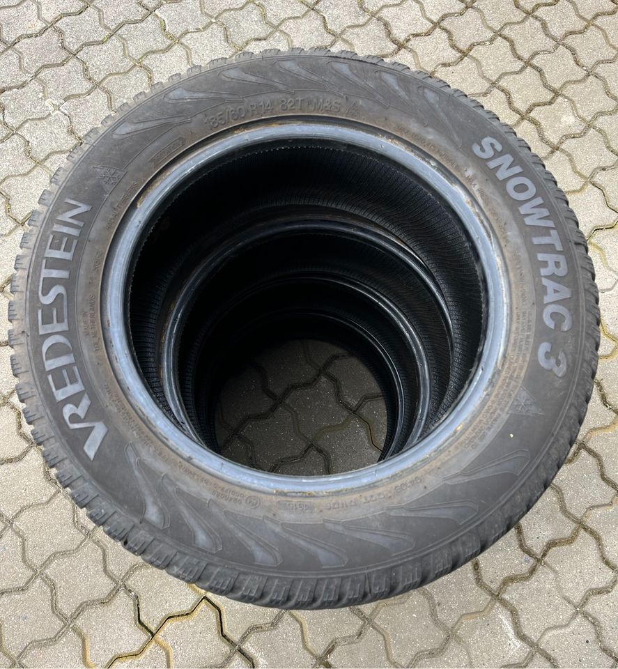 4X Reifen Vredestein 185/60 R 14 82T M&S Dot:1315 Winterreifen578 in Pattensen