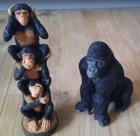 Dekofiguren Gorilla und Schimpansen Niedersachsen - Weener Vorschau