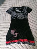 Desigual Kleid Gr. M 38 schwarz Drache Sommer Dresden - Dresden-Plauen Vorschau