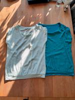 Qiero Bluse Shirt S M 36 38 petrol hellblau Niedersachsen - Bad Bederkesa Vorschau