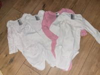 4 bodys Mädchen langarm mit hasen häschen pink weiß h&m gr 86 Hessen - Eichenzell Vorschau