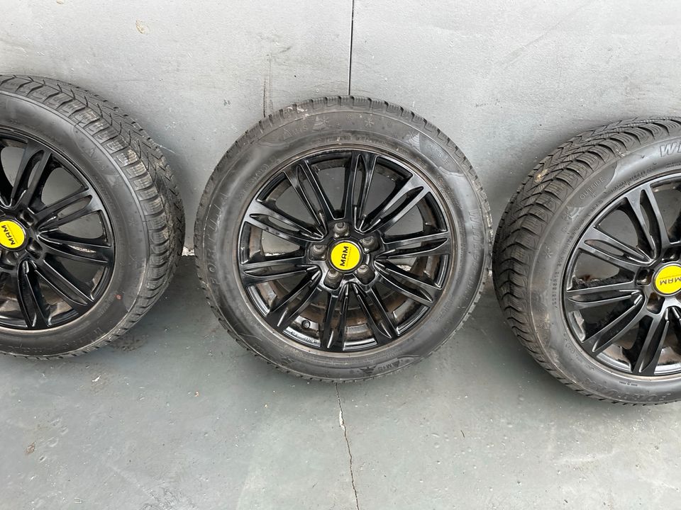 4x 205/55R16 91H MAM Black Alu Winterradsatz LK 5/112 in Sindelfingen