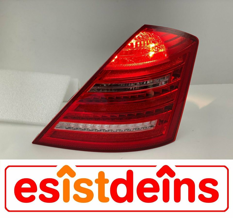 Mercedes S-Klasse W221 LED Rückleuchten 05-3/09 Lauflicht-Blinker in Quickborn