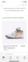 Nike Air Force 1 Mid x Off-White™ EU39 Bayern - Aschaffenburg Vorschau